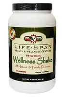 Whey Protein Wellness Shake by Life Span - Chocolate - Net Wt 1.5 lbs.