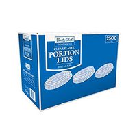 Daily Chef Clear Portion Lids 1oz. 2500ct.