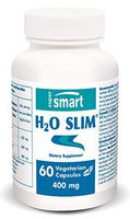 Supersmart - H2O Slim® 400 mg - Slimming and Weight Control with mucopolysaccharides for a"Fat-Trapping Action" | Non-GMO - 60 Vegetarian Capsules