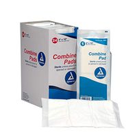 8"x10" Trauma Pad, 24/Box - Emergency Kit Trauma Kit First Aid Cabinet Refill