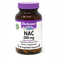 Bluebonnnet Bluebonnet NAC 500 mg Vitamin Capsules, 90 Count