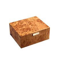 LS-Cigarette Cigar Box - moisturizing Box Cedar Wood Piano Paint Large Capacity humidifying moisturizing humidor /& (Color : A)