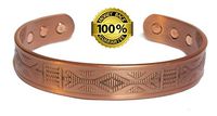 Solid Copper Powerful 6 Magnet Magnetic Therapy Cuff