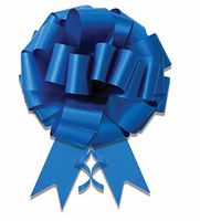 10-5" Royal Blue Pull Bow Pew Bows Wedding Decorations Christmas Gift Wrap