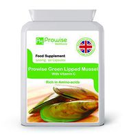 Green Lipped Mussel 500mg 90 Capsules - High Grade New Zealand Sourced Green Mussel Supplement – UK Manufactured to GMP Guaranteed Quality by Prowise Healthcare