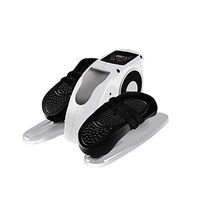 ZAIHW Desk Electric Elliptical Machine Trainer,Under Desk Bike Pedal Exerciser,Mini Cycle Exercise Bike for Leg Pedder Portable with Display Monitor, Quiet & Compact