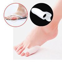 Tinksky Gel Bunion Protectors Toe Separators Straighters Spreaders Correctors for Little Toe