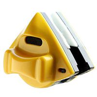 WXKER Window Cleaning Squeegee Tool, Double Sided Window Cleaner Glass Wiper Home out Side Magnetic Window Washer for High-rise Single Glazed Windows Thickness 1"-2.2"(10-22mm)