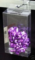 50 PCS 3x1x5 Plastic Boxes W/ Hang Hole Retail Display