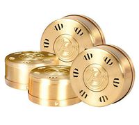 Premium Moxa Burner Box, Pure Copper Moxibustion Tank Holder for Back Waist Belly Neck Knee Pain Relive-4 Box