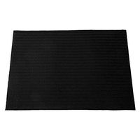 HEEPDD Rubber Sole Pad Wear-Resistant Anti-Skid Shoes Bottom Repairing Material for Casual Shoes Leather Shoes Sandals 22.83 x 14.96 x 0.09inch (Black)