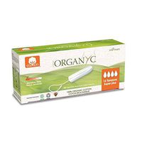 Organyc Organic Cotton Tampons Super Plus 16 per pack