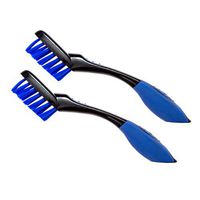 1st Place Products Deep Cleaning Multipurpose 2 Piece Brush Set - Great for Tile, Grout, Bathroom, Kitchen, Automotive & More