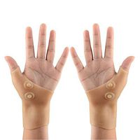 HAIHF Gel Wrist Support Braces,Magnetic Breathable Gel Wrist Thumb Brace Support Thumb Hand Wrist Support Relief for Arthritis,Tendinitis for Men and Women