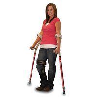 Millenial Forearm Crutch - Short, Gray