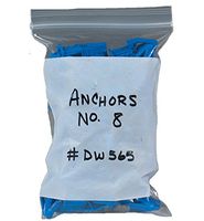 Bauxko 14" x 20" White Block Reclosable Poly Bags, 2 Mil, Case of 500 (x-PB3992-Case)