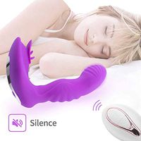 Silicone Toy for Women 12 Modes Female Vibration Invisible Vibrartor Pennis for Women Remote Control Woman Mástúrbǎtěs Toy