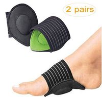 4 PCS Shock Absorption Foot Cushions Pads for Women Men Rapid Pain Relief Anti-Slip Comfy Foot Metatarsal Sleeve Pad Forefoot Cushioning (4 PCS)