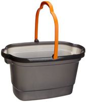 Casabella, 4-Gallon Bucket Graphite and Orange