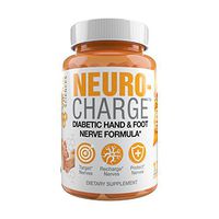 NeuroCharge - Diabetic Nerve Hand and Foot Formula for Neuropathy Pain Sufferers Clinically Proven Made in USA!