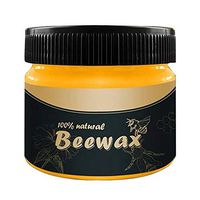 Multipurpose Natural Wood Seasoning Beeswax - Complete Solution Furniture Care Beewax Polish - Home Cleaning Waterproof Wear-Resistant Beewax Wax Conditioner Protector Cleaner