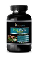 antioxidant Booster, Anti ageing - Pine BARK Extract - Premium Complex - Energy Supplements for Adults - 1 Bottle 60 Softgels