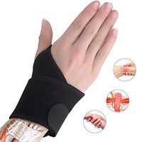 Ricfield Wrist Brace, Wrist Support Brace, Wrist Wrap, for Sprains, Carpal Tunnel Syndrome, Arthritis, Wrist Tendonitis Pain Relief & Injury Recovery, Fit for Both Left Hand and Right Hand – Single