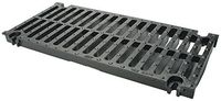 Floor Drain Grate, 11-1/4In W, 24In L