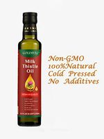 Goldfull Milk Thistle Oil,100% Pure Natural GMO Free Non GMO Extra Virgin First Cold Pressed Milk Thistle Seed Oil,Silybum Marianum Oil,Vegetable Oil Cooking Oil 8.5 FL.OZ 250ml