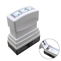 OUNONA Pill Splitter,Spring Pushed Pill Cutter Box Holder for Storing Pills
