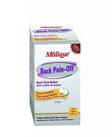 Medique Back Pain-Off Back Pain Reliever, Box of 500 (2 Tabs per Packet, 250 Packets per Box)