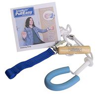 RangeMaster PullEasy Shoulder Pulley with Patient Guide│Physical Therapy Shoulder Pulley │ Aids with Shoulder Surgery Recovery │ Grip-Free Hold │Web Strap Door Attachment