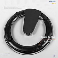 Electronic Weighing Scale Accurate Electronic Household Body Fat Weight Loss Fitness Weight LED Display (Color : Blue)