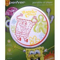 Npower Portable CD Player Spongebob