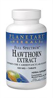 Full Spectrum Hawthorn Liquid Extract Planetary Herbals 2 oz Liquid