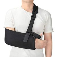 Arm Sling for Shoulder, Adjustable Shoulder Immobilizer Medical Support Strap for Broken Arm, Elbow, Shoulder Injury, Soft Padded Breathable Mesh Shoulder Rotator Cuff Support Brace, Left or Right Arm