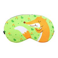 Cute Animal Blindfold Sleep Eye Mask with Ice bag (fox)