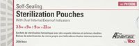 Self-Seal Sterilization Pouches By Medical Action, 3-1/2 x 9 Inches, 200 Pouches Per Box