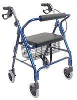 DSS Ultra-Light Aluminum Rollator by Rolyn Prest