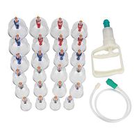 Cupping Set Chinese Acupoint Cupping Therapy Sets,Vacuum Cupping Set Massage Therapy Suction Acupuncture