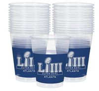 Super Bowl LIV, Pack of 25 - 16oz Plastic Cups