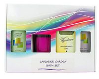 Lavender Garden Bath Set