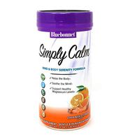 Bluebonnet Nutrition Simply Calm Powder, For Calm, Anxiety, Muscle Cramps, Stress Relief, Non GMO, Gluten Free, Soy Free, Milk Free, Kosher, 82 servings, Orange Citrus Flavor, 16 oz