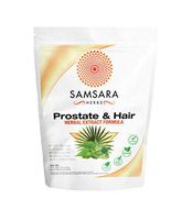 Samsara Herbs Prostate & Hair Loss DHT Blocker Herbal Extract Powder Male Health Formula (2oz/57g) - Pygeum, Saw Palmetto, Nettle Root