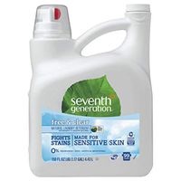 SEV22803 - Size : 150 oz. - Seventh Generation Free and Clear Natural 2X Concentrate Laundry Detergent - Each