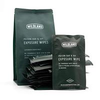 Wildland Poison Oak & Poison Ivy PREVENTION WIPES | Prevent Rash and Itch before it starts | Best Urushiol Oil removal formula available | Lightweight, Individually Wrapped Poison Oak & Ivy Treatment