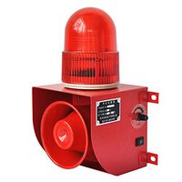 YS-1501 AC110V Industrial Power Off Reminder Alarm Sirens 120dB Horn Alarm System with Strobe Light