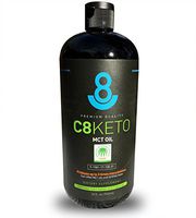2-Pack, C8 Keto MCT Oil, 32 oz, 99.6% C8, Extreme Ketone Booster, RSPO Sustainably Harvested
