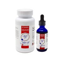 CARSON LIFE - Garcinia Cambogia Extract Drops (1 Bottle, 2 Oz) Bundle with Fat Burning Pills by Julian Gil - (1 Bottle, 60 Pills) - Weight Loss, Carb Blocker Product – Energy Boosting, Burn Fat