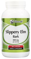 Vitacost Slippery Elm Bark -- 800 mg per serving - 200 Capsules